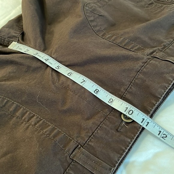 Dockers Capri Pants with Pockets, Mid Rise Curvy, Brown, 16 - Picture 7 of 10